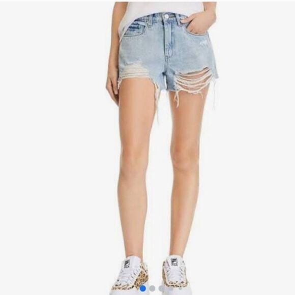 Blank NYC The Barrow Acid Trip New in Package Shorts Distressed Women's 30 - Picture 7 of 10